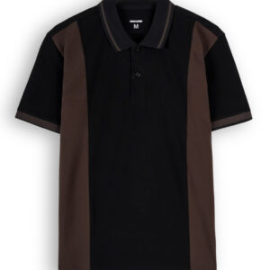 Elegant and Sophisticated Panel-Designed Polo Shirt – LK00942